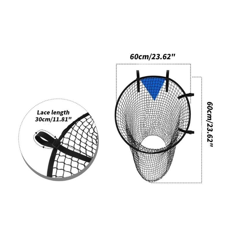 كرة القدم القابلة للطي تستهدف معدات التدريب الشبكية للتدريب على دقة التصويب