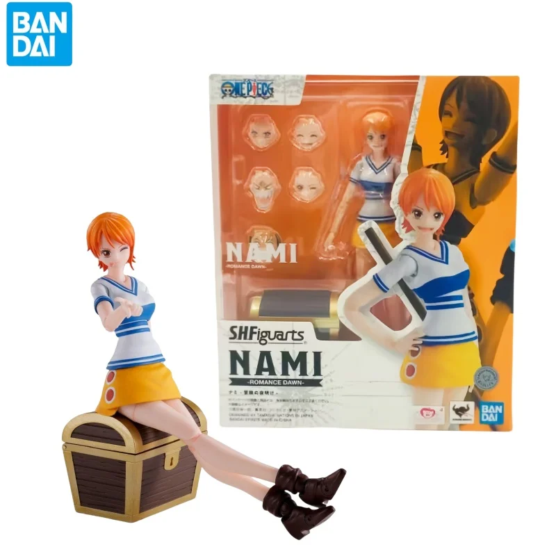 

100% Original Bandai S.H.Figuarts Shf One Piece Nami The Raid On Onigashima Eustass Kid In Stock Anime Figures Model Toys