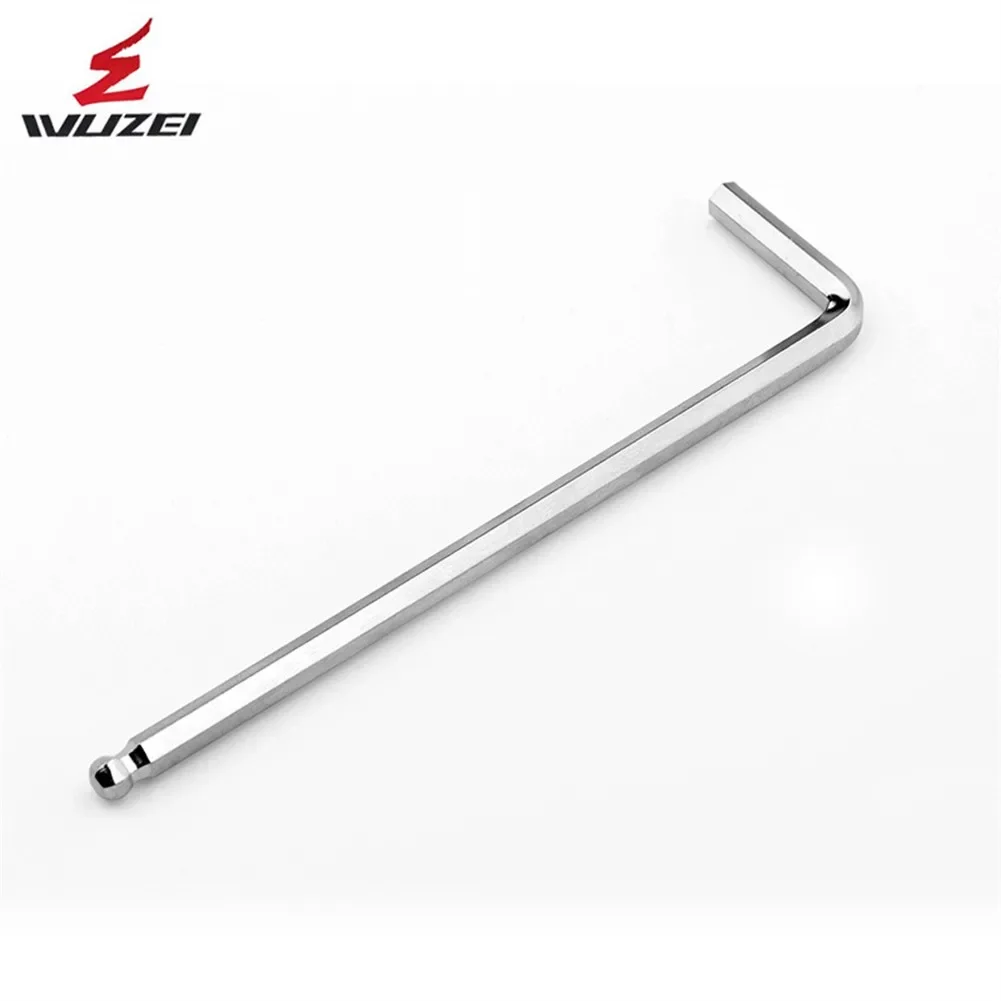 1250*32*5MM Inner Hex Keys 90 Degree Angle Ball Point Head Hex Key Large Steel Wrench For Industrial Machinery