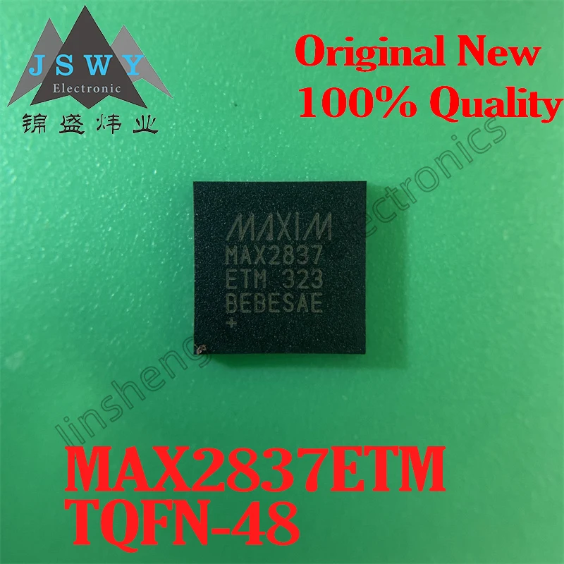 

(1-10 pieces) MAX2837ETM MAX2837 TQFN48/RF transceiver/Brand new original stock/fast delivery