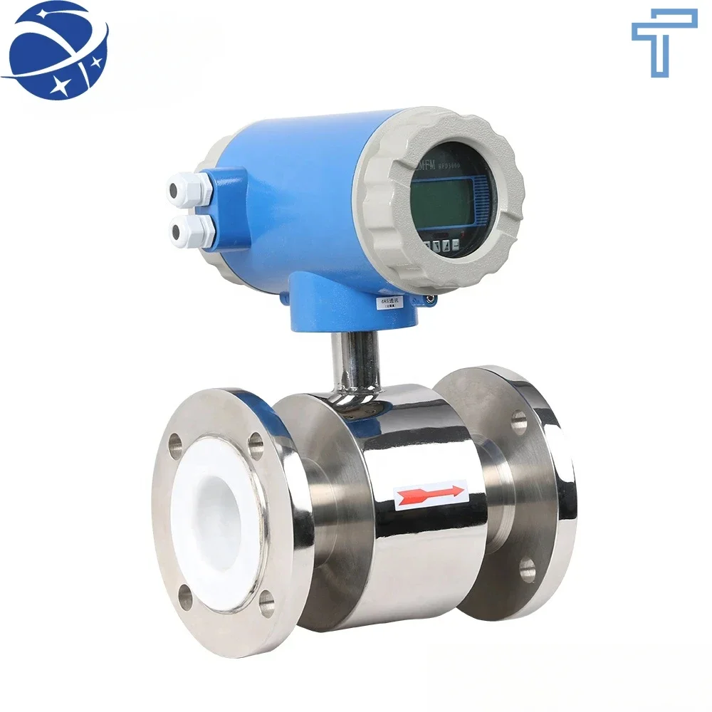 Original brand new！！Yun YiLow-cost industrial chemical wastewater magnetic sewage flow meter liquid control digital water electr