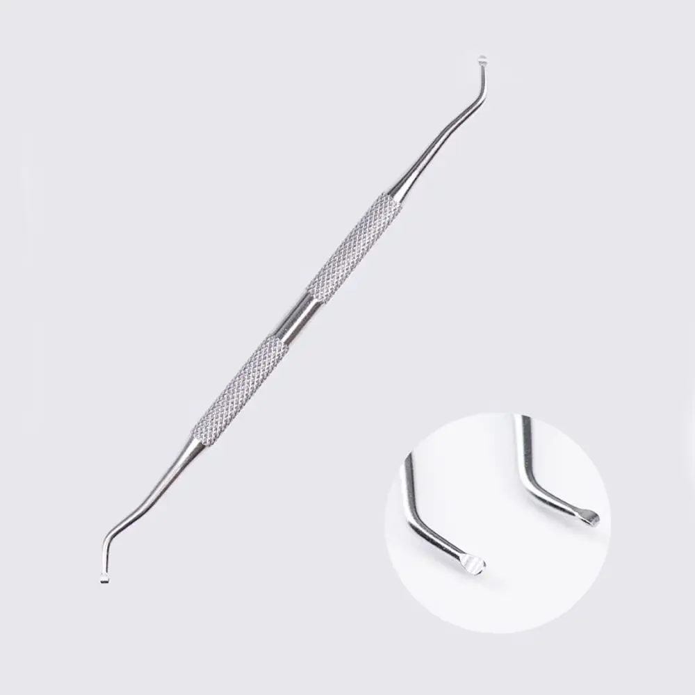 Double Head Ingrown Hook Nail Correction Cleaning Spoon Foot Nail Dirt Cleaning Pedicure Foot Care Tools Manicure Paronychia