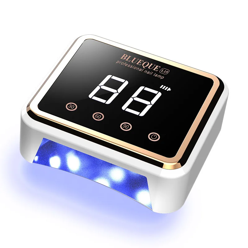 

Induction power storage manicure light quick-drying phototherapy machine phototherapy light screen display nail baking light