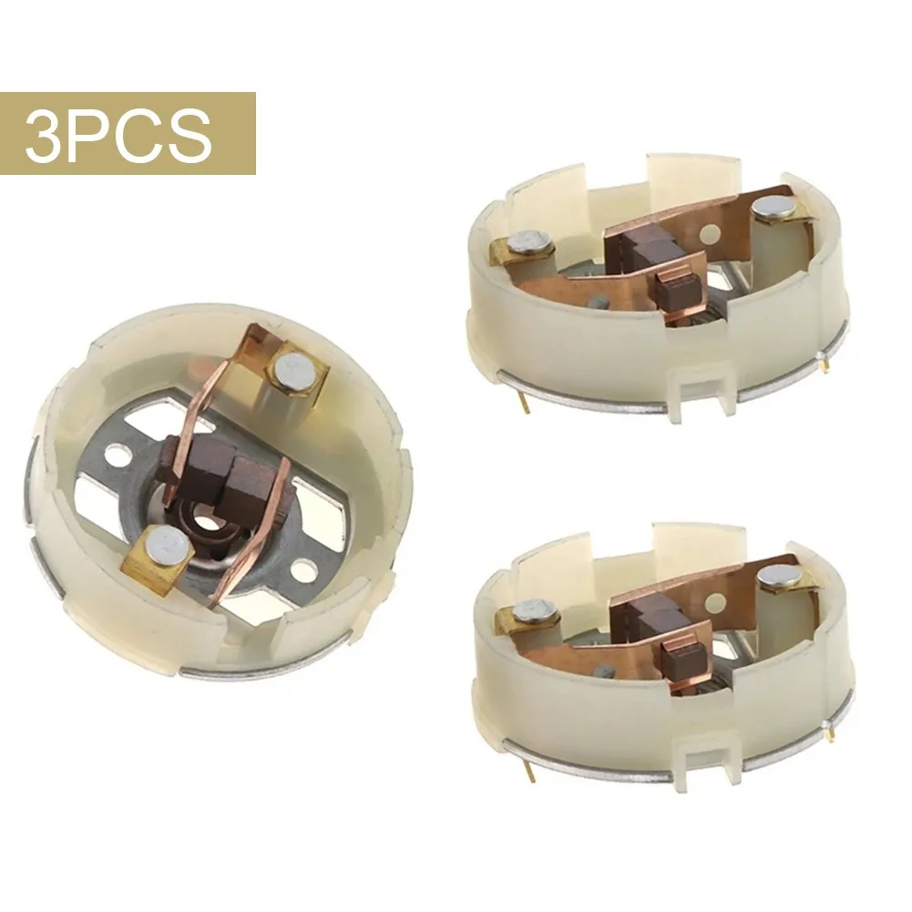 3Pc RS550 Carbon Brush Holder Motor With Copper Brush Charging Drill Electric Screwdriver Lithium Electric Drill Brush Holder