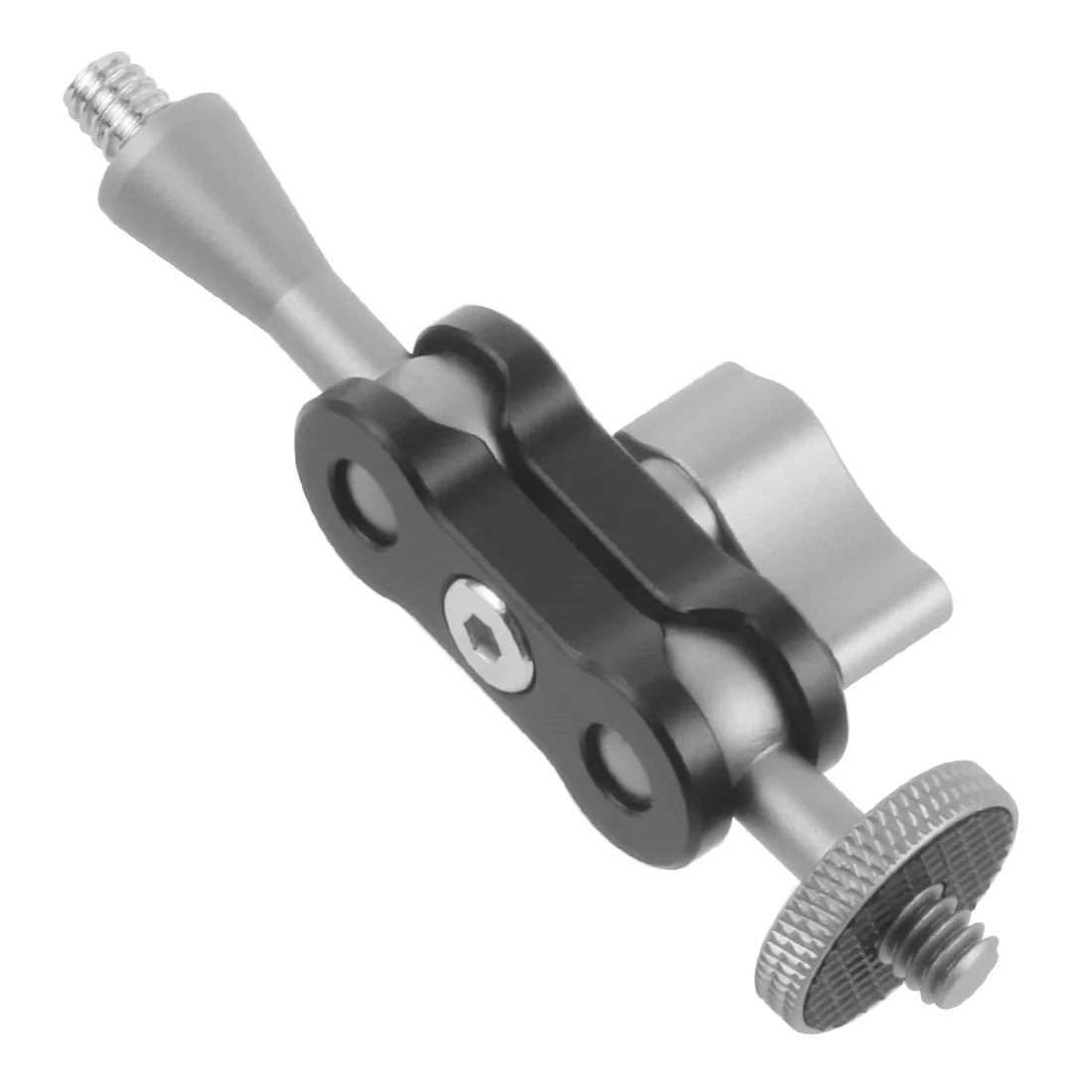 Dual Ball Head Magic Arm Swivel Mount Adapter mit 1/4'' Schraube für DJI OSMO360 für DSLR Kamera Video Monitor Licht Mikrofon Halterung – Detail 15