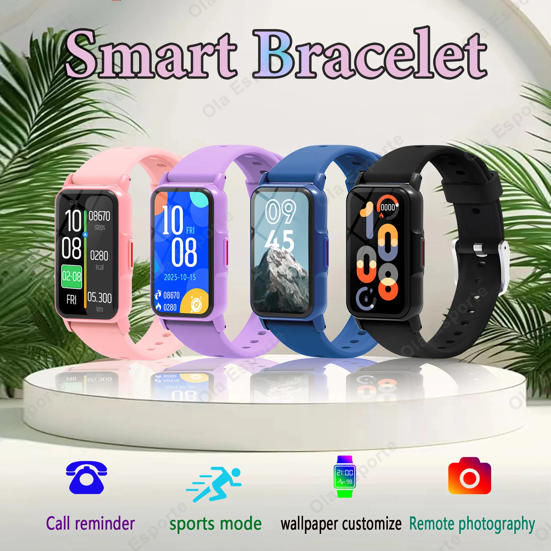 

NEW Smart Band 8 Smartwatch IOS & Android Sleep Tracker Call Reminder GPS Sport Fitness Camera Control Smart Watch Men Women