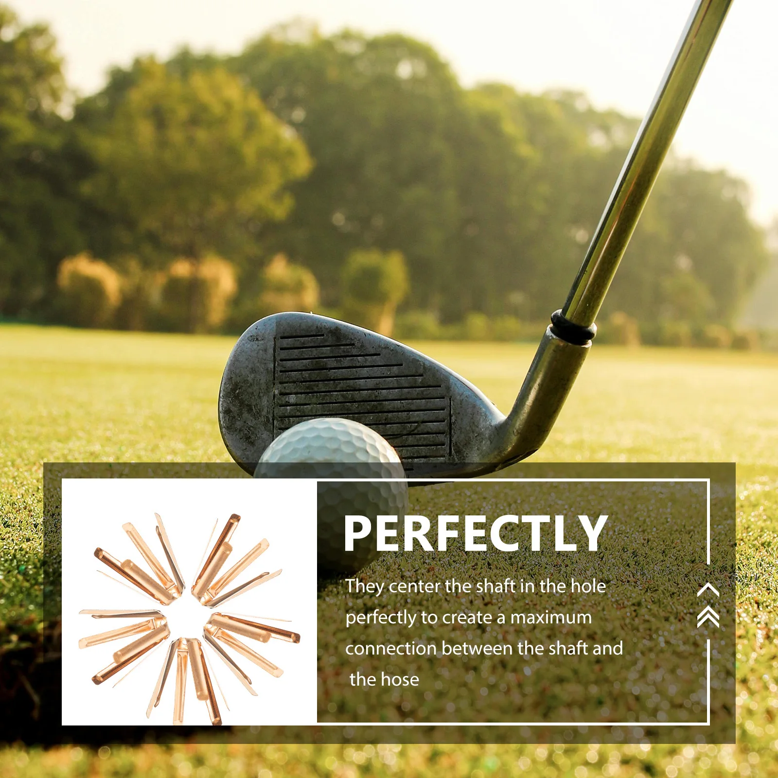 

5Pcs Golf Octopus Shims Copper Shaft Adapter Shims Accessories Assembly Tool Spacer Shaft Spacers