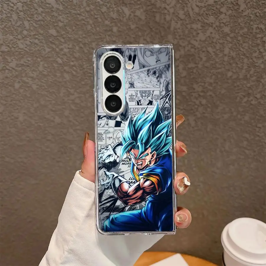 حافظة لهاتف سامسونج جالاكسي ZFold3 Z Fold 7 6 5 4 3 ZFold7 ZFold6 ZFold4 ZFold5 غطاء هاتف ناعم شفاف