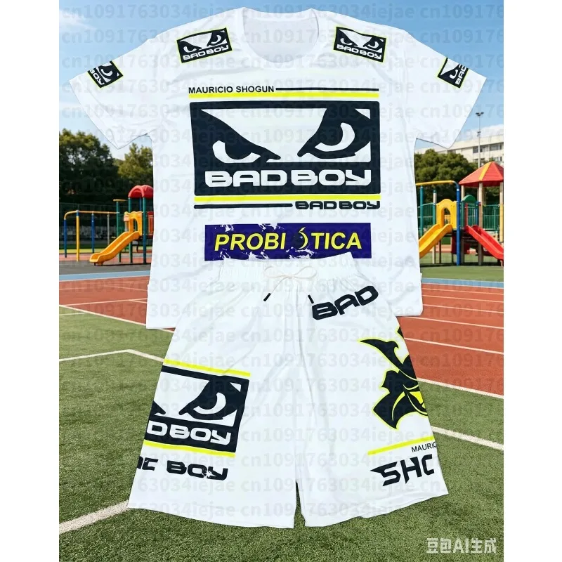 Nuevo Conjunto Deportivo Transpirable 2026 para Jiu-Jitsu, Muay Thai y Jiu-Jitsu Brasileño, Camiseta de Manga Corta y Pantalones Cortos, Dos Piezas