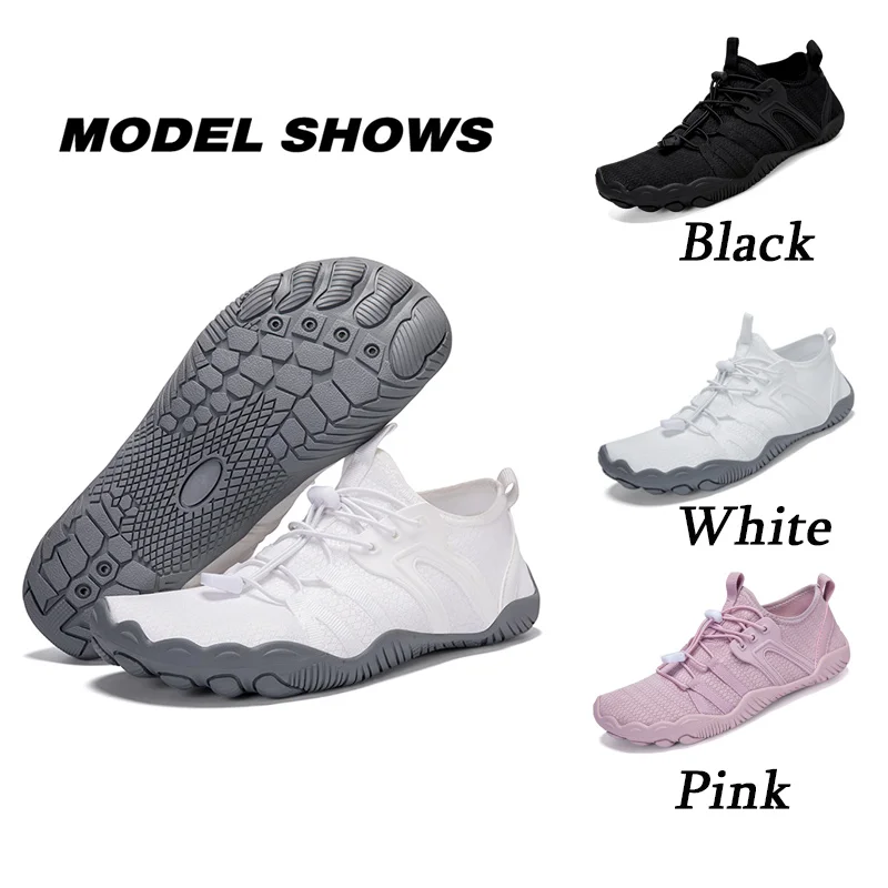 

Summer Quick-Drying Beach Water Shoes Unisex Swimming Aqua Slippers Outdoor Activities Surfing on The Sea Five Finger Sandals