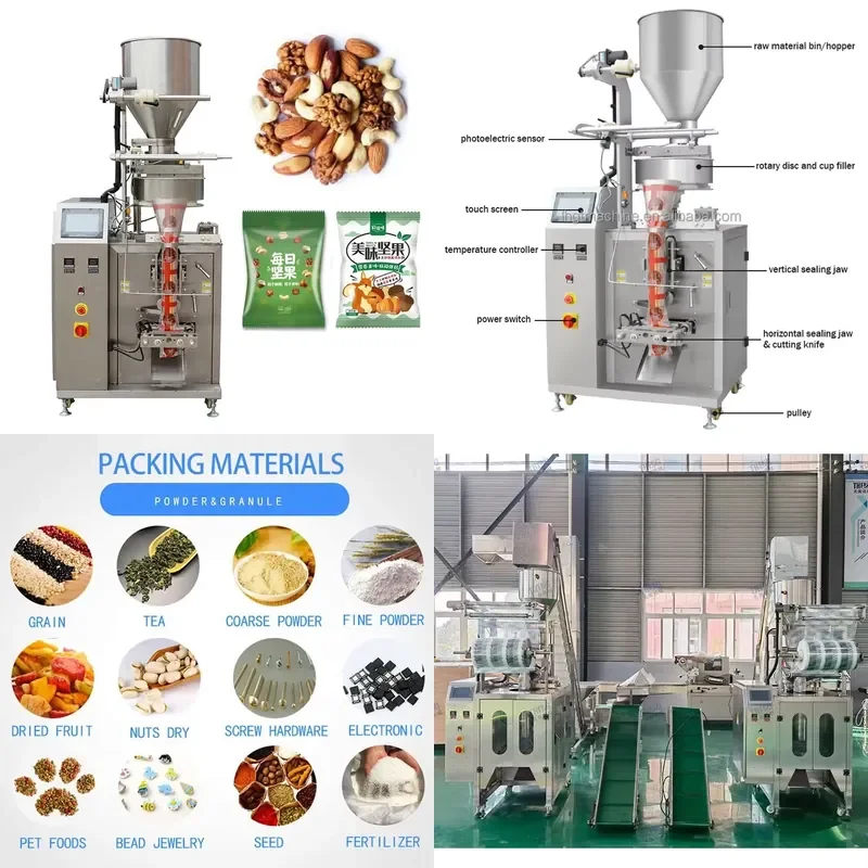 Pe Film Packing Machine Vertical Flow Pack Packaging Machine Price Packing Machine