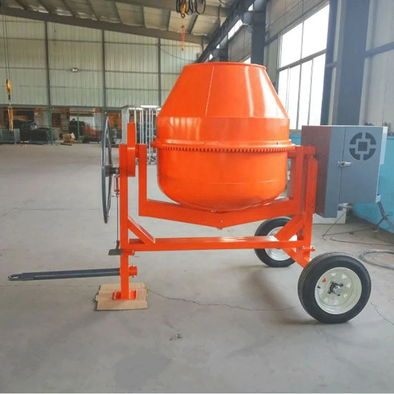 Hot Sale!!! Betonmischer JQ 400 Litre Mobile Diesel Electric Gasoline Powered Manual Rotating Mini Concrete Mixers Cement Mixer