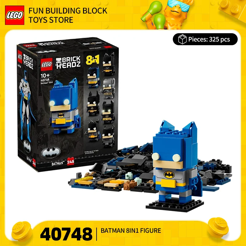 

LEGO Marvel Spider-Man 40748 Batman 8-in-1 Transforming Figures Boy Brainstorm Puzzle Building Toy Gift