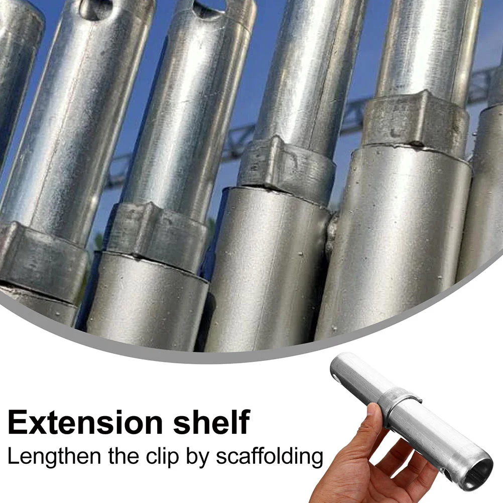 2 Pcs Scaffolding Accessories Coupling Pin with Collar Locking Pins Part Insert for Spring Retainer Accessory Equipment