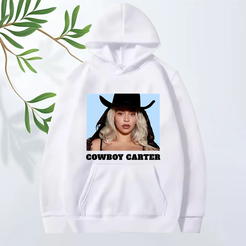 Beyoncé Cowboy Carter classic fashion hoodie 2025 men ’s women vintage Long sleeve Sweatshirt with print oversized hoodie unisex