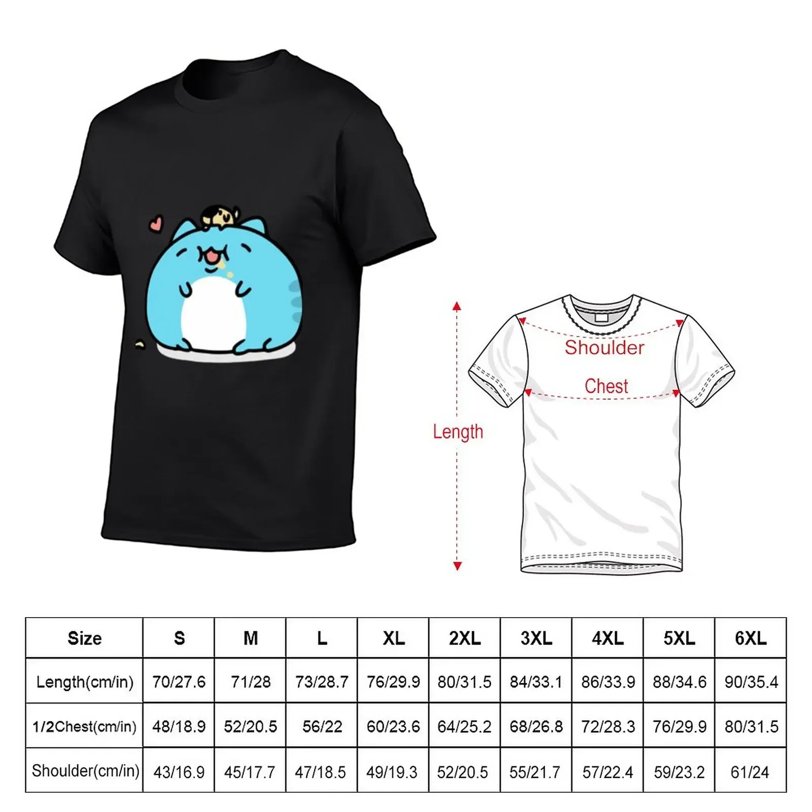 Bugcat Capoo and funny dog T-Shirt blanks for a boy Short sleeve tee men