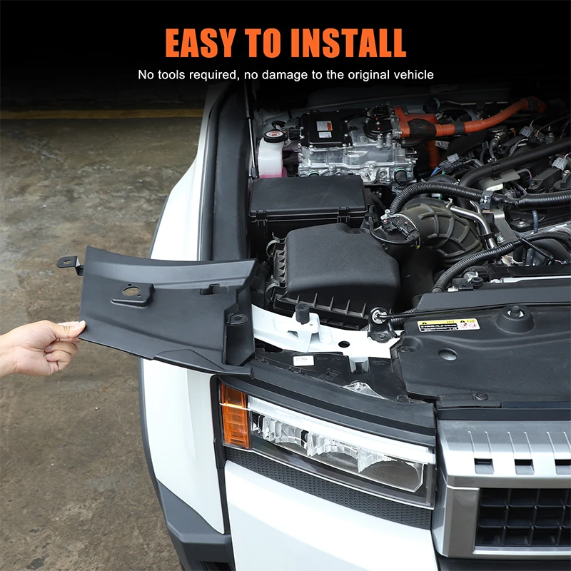 

ABS автомобильный капот, боковая панель двигателя, защитная накладка для Toyota Land Cruiser 250 Prado J250 LC250 2024 2025, аксессуары