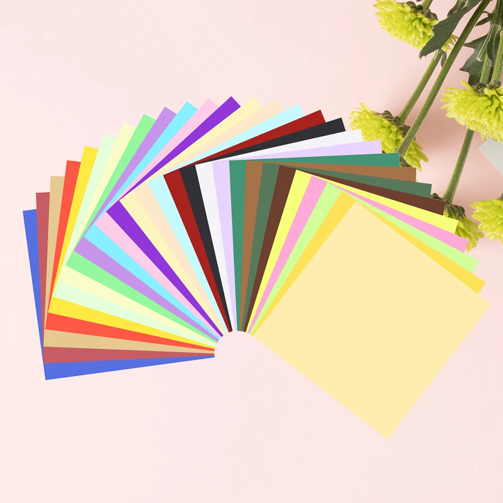 

250pcs Paper Colored Folding Assorted Kids DIY School Projects Safe Environmental Use