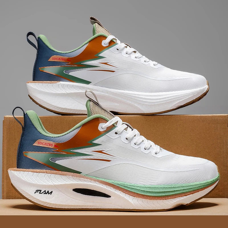 

Кроссовки для бега мужские и женские, с карбоновой пластиной, для марафона, специализированные, дышащие, легкие, удобные, нескользящие, спортивные