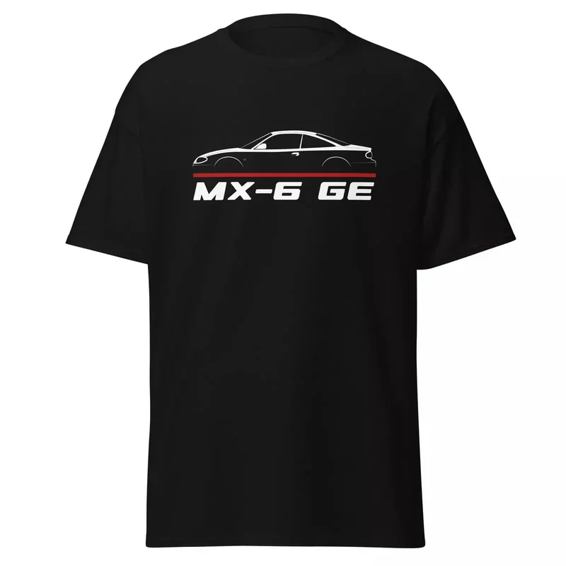 

2024 Men T Shirt Casual Mazda MX-6 GE 1992-1998 Enthusiast T-shirt Graphic Summer Short Sleeves 100% Cotton S-3XL Cool Tea