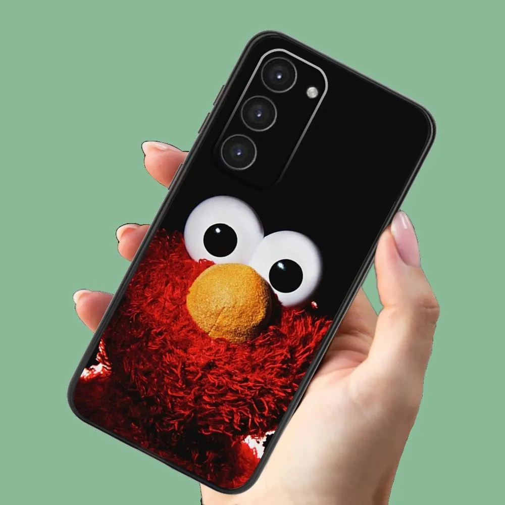 S-Sesame-funda de teléfono S-Street para Samsung Galaxy A13,A21s,A22,A31,A32,A52,A53,A71,A80,A91, carcasa negra suave