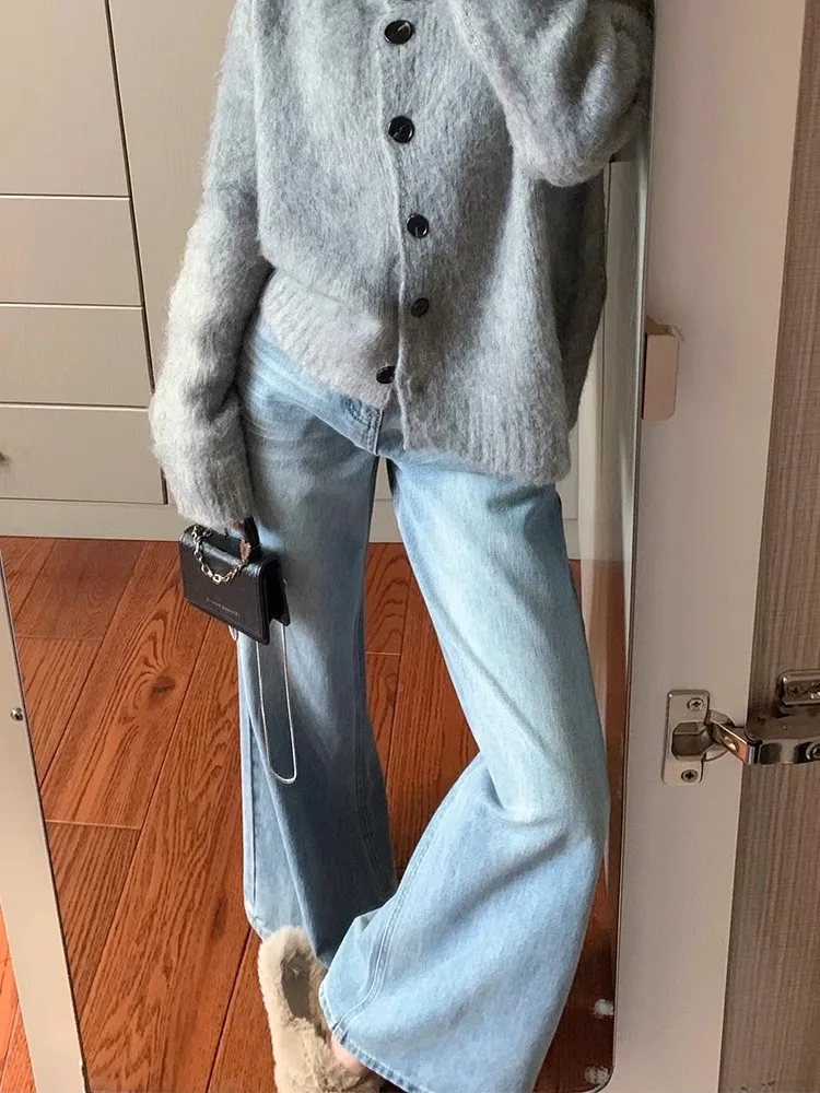 ジャン レディース パンツ 女性服 プラスサイズ ビッグサイズ カービーフィギュア 女性 デニム ファッション 快適 ベーシック シンプル 日常