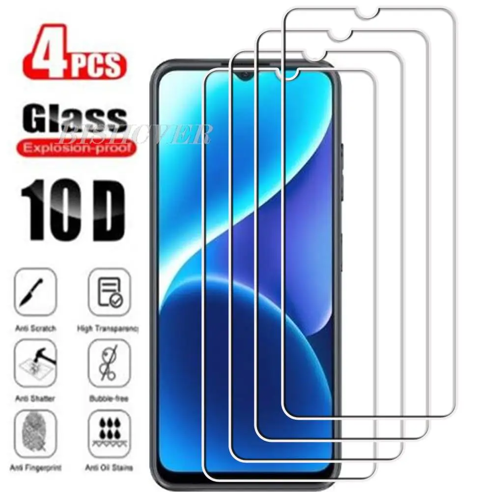 4Pcs Tempered Glass FOR HOTWAV Note 13 Pro 6.6