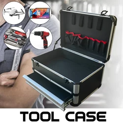 Electric Toolbox Aluminum Case Reinforced Tool Box Organizer Box Large Drawer Tools Storage Case For tools Professional Suitcase