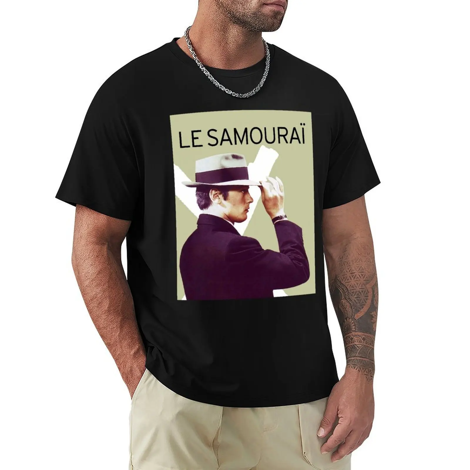 Le Samoura? T-Shirt Festival Casual Short Sleeve