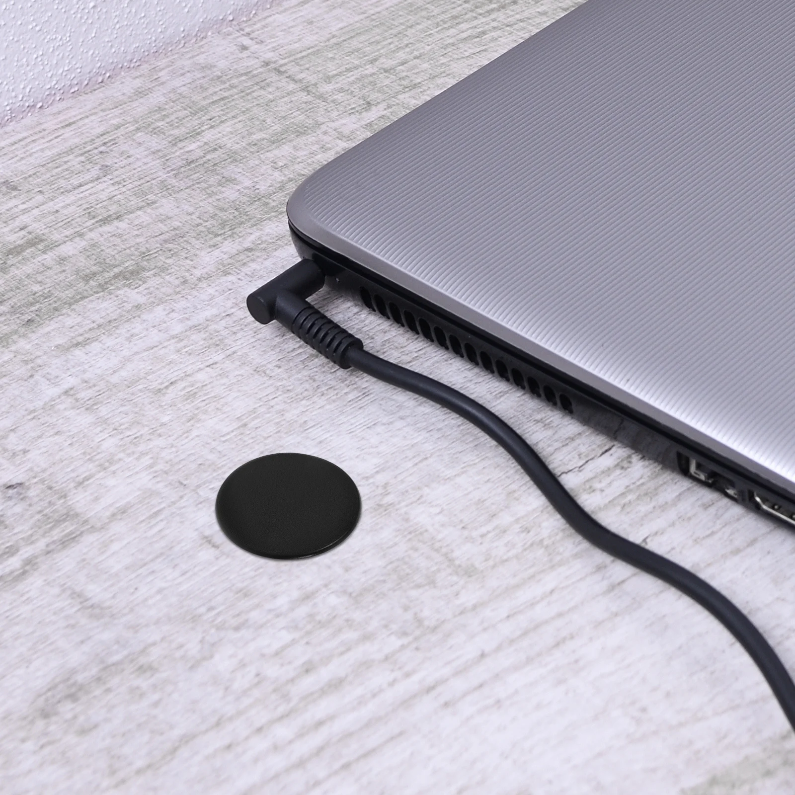 

50pcs Furniture Hole Caps Black Round Plastic Plug For Desk Wardrobe Cabinet Screw Holes Cable Cover Desktop Cord Hole Grommet