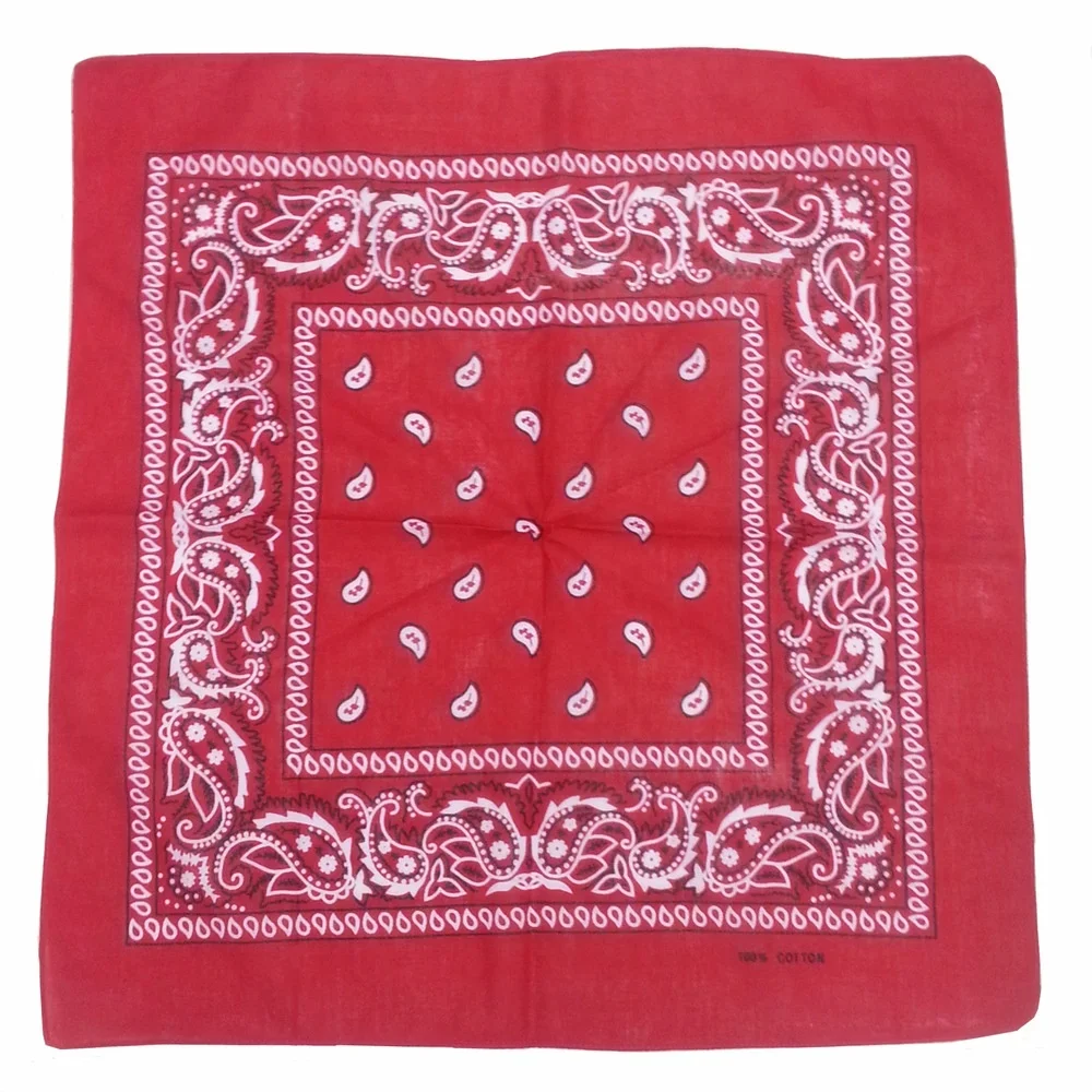 Cotton Multi-function Headscarf Variety Handkerchief 55cm Outdoor Riding