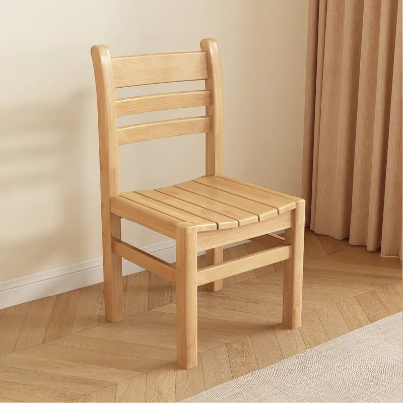 Solid Wood Dining Chair for Home Study Breathable Backrest Stool for Canteen Restaurant Hotel Wholesale Manufacturer