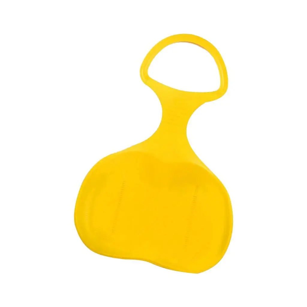 

Пластиковые санки-ледянки с ручками: безопасная доска для катания для детей и взрослых для зимних развлечений на снегу