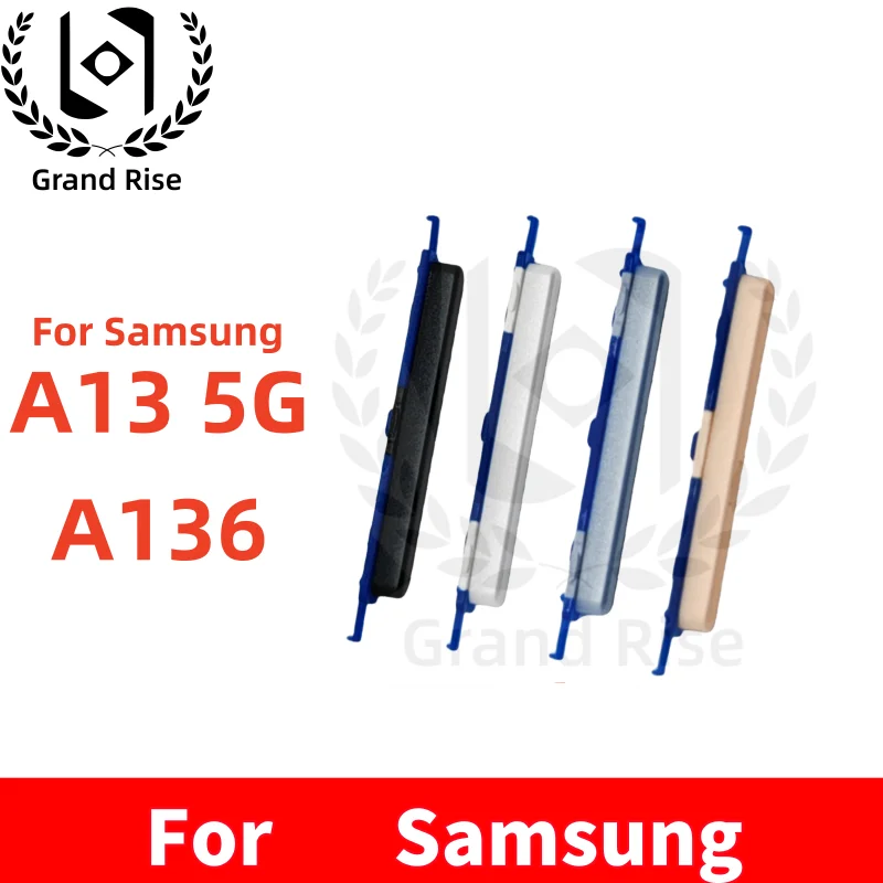 

1 PCS Side Volume Buttons For Samsung Galaxy A13(5G) A136 Volume Up Down Buttons Keys Side Button