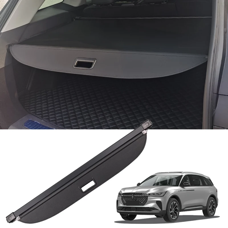 

For Lincoln Nautilus 2023 2024 2025 Retractable Trunk Cargo Cover Parcel Rack Waterproof Shield Privacy Auto Accessories