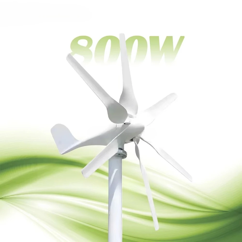 

ELEGE Home Wind Turbine 800W 24V/48V Customizable Rotor Diameter CE Certified