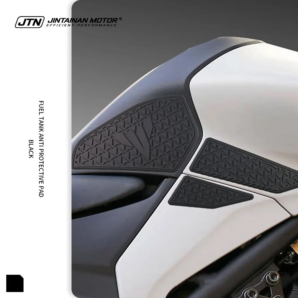 

Защитная накладка на бак мотоцикла JTN, нескользящая, водонепроницаемая, для YAMAHA MT03 MT25 MT-03 2020-2026, резиновая наклейка на бак