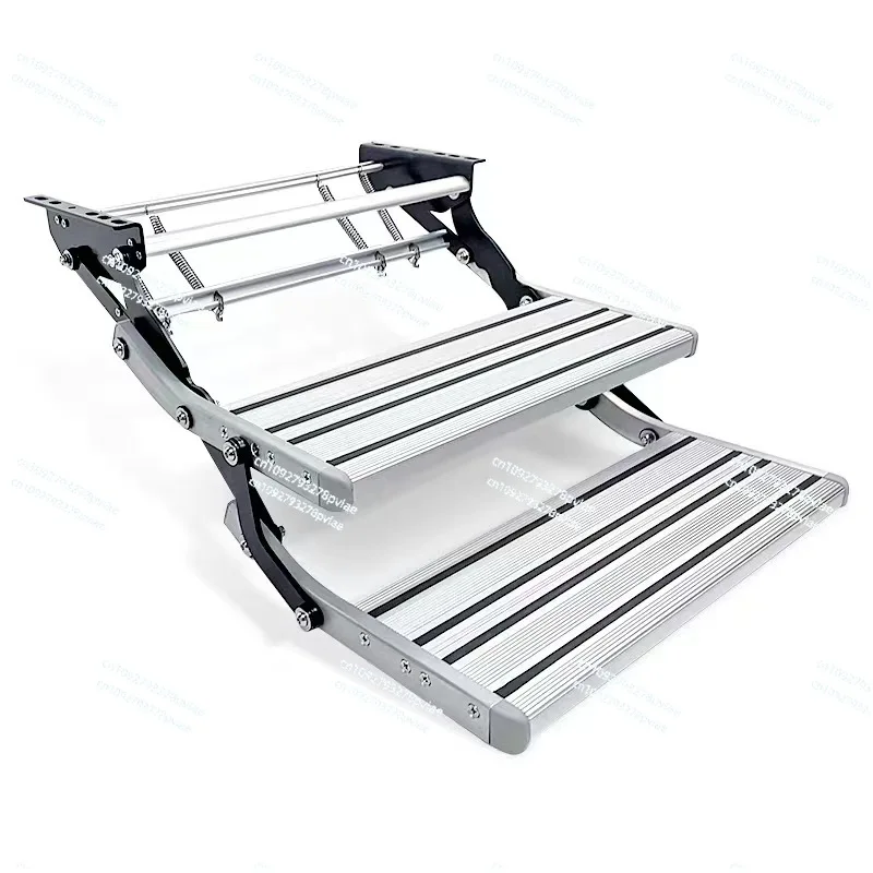 

RV modification, RV foot pedal, double-layer manual folding step, welcome pedal, RV accessories Daquan