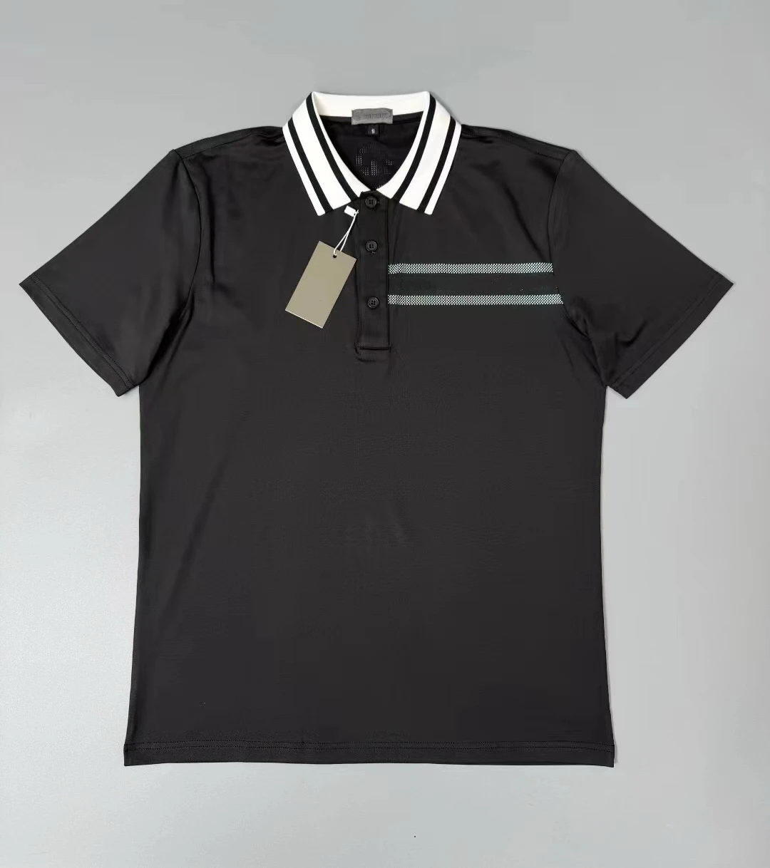 Summer Golf Shirt Men's Short Sleeved High Quality Brand Man Golf Clothing