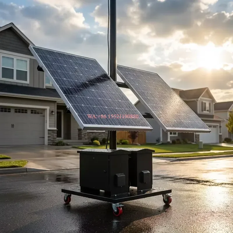 WMWMNU Solar Energy System for Island Independent Renewable Power Supply With Energy Storage Package