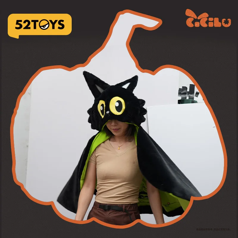 

52TOYS CiCiLu Mystery Black Cat Witch Series Sandflow Cup Mat Одеяло для сна Модные подарки для игр Аниме Аксессуары для косплея