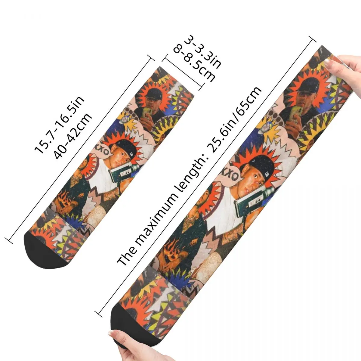 Fashion Unisex Retro Ferxxo Feid Socks Unique Accessories Print Socks Soft Best Gift Idea