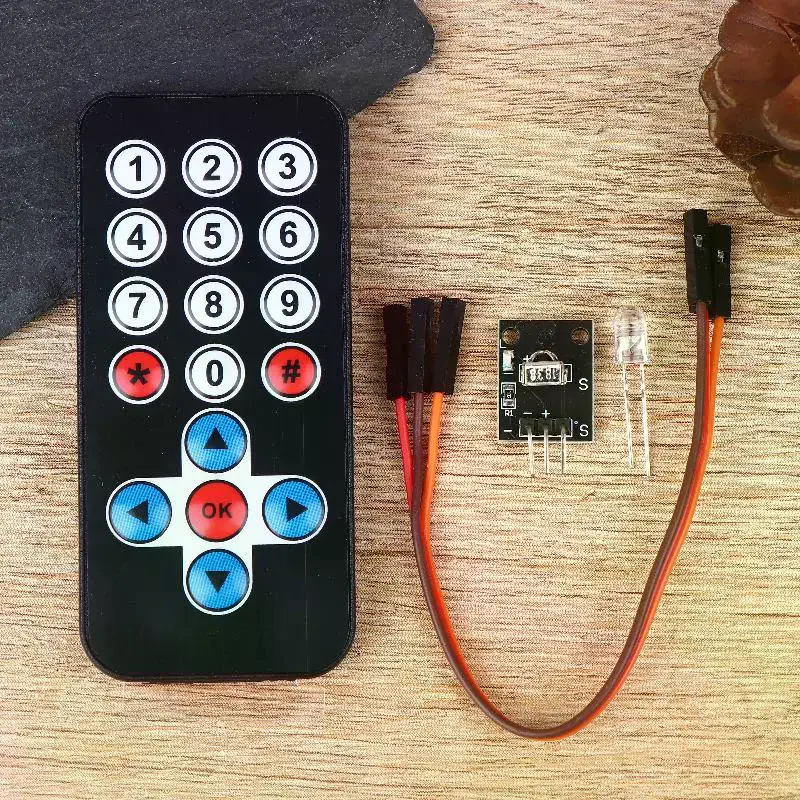 Picture 3: 1Set HX1838 Infrared Remote Control Module Wireless IR Receiver Module DIY Kit HX1838 For Arduino