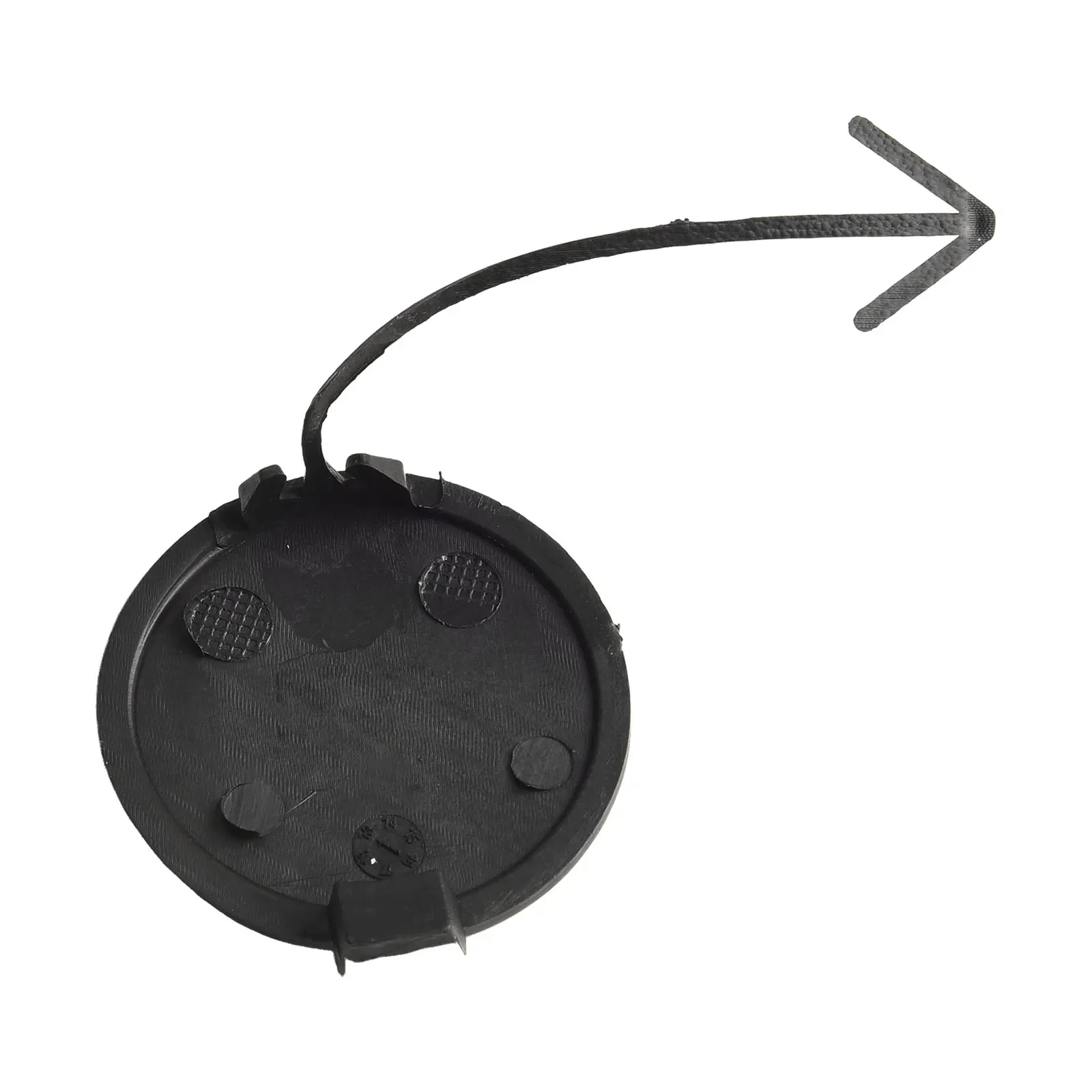 Car Repair Tow Hook Cover Vehicle Maintenance Unpainted Bumper Cover Replacement Part Random Color Replacement Part