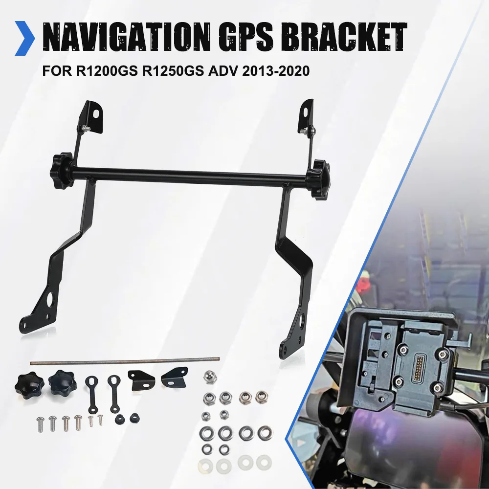 

For BMW R1200GS ADV 2013-2018 2014 Accessories GPS Phone Holder Stand Navigation New Extension Bracket R1250GS ADV 2019-2020
