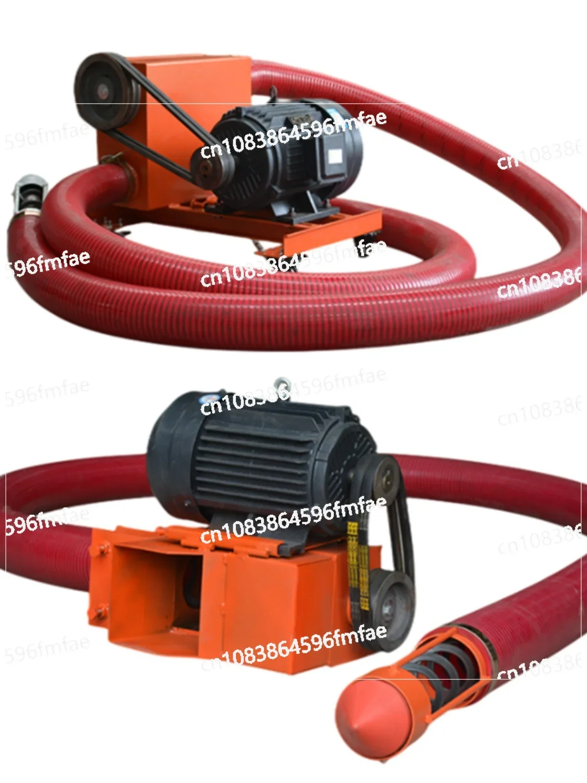 Hose Suction Sand Pumping Feeding Hoist Conveying Grain Sand Cement Fly Ash Sawdust Biomass Plastic Particles