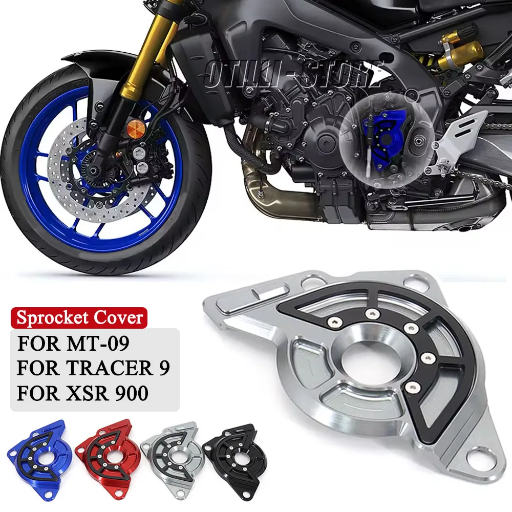 

Fit For YAMAHA MT09 MT-09 SP Chain Guard Tracer 900 GT TRACER 9 XSR 900 Left Front Sprocket Cover Case Saver Protector 2021-
