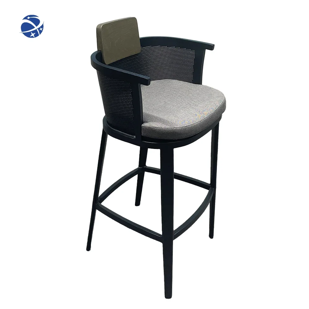 yyhcAcrylic Bar Stool Chair for Outdoor Hotel Home Bar Courtyard Park Villa Dining Dining Room Use Garden Outdoor Furniture set