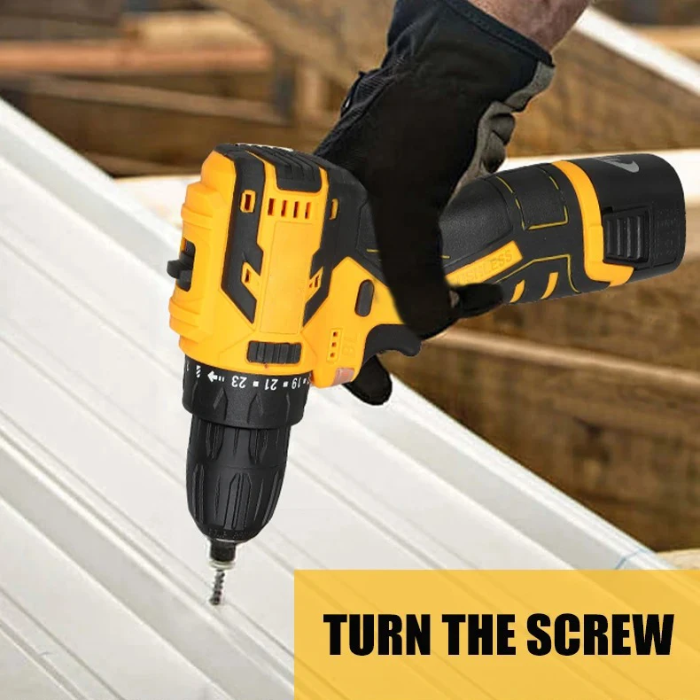 16.8V Brushless Electric Drill 35NM Cordless Drill Mini Electric Screwdriver Lithium Ion Battery Home Electric Drill image 5