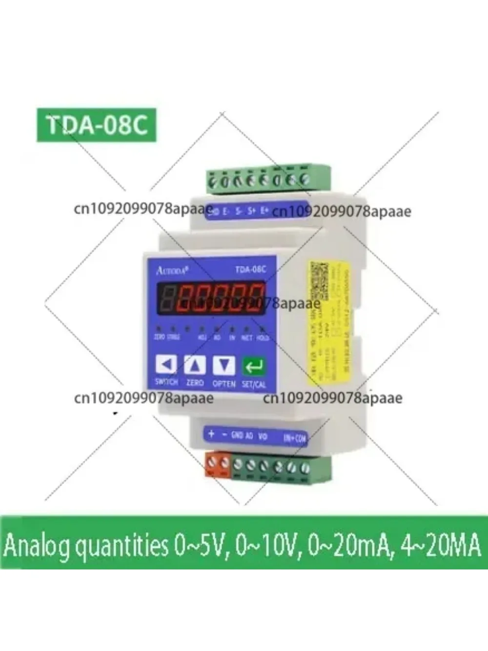 

High Precision Rail Type Weighing Sensor Module Weight Signal Transmitter Amplifier RS232 RS485